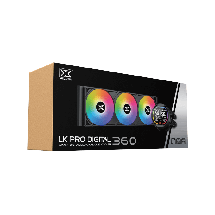 XIGMATEKLK PRO 360 DIGITAL LIQUID COOLER