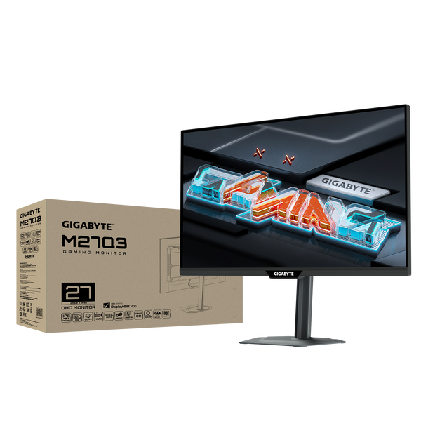 Gigabyte M27Q3 27" QHD 300Hz Super Speed IPS Gaming Monitor