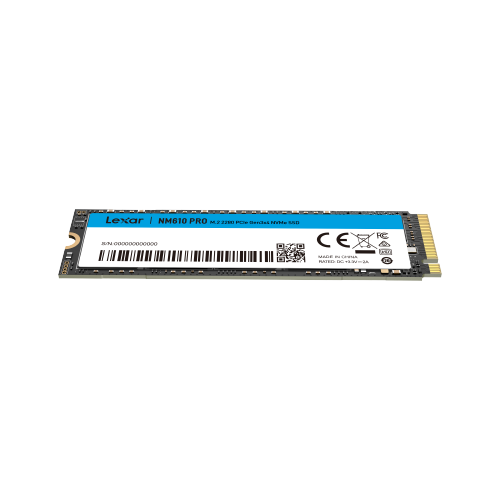 Lexar NM610PRO 500GB M.2 2280 PCIe Gen3x4 NVMe Internal SSD