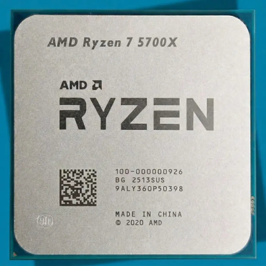 AMD Ryzen 7 5700X Tray + Fan Processor | 8 Cores, 16 Threads, Up to 4.6GHz