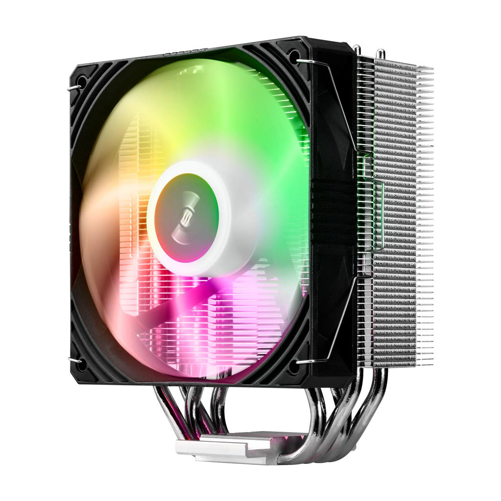 FSP NE5 120mm ARGB CPU air cooler, top view