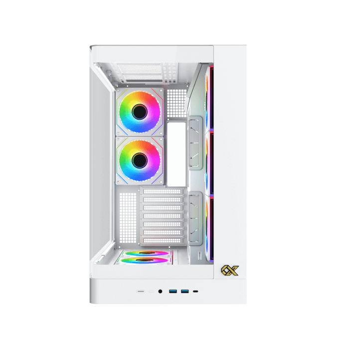 Xigmatek PANO II CURVED TG + 8FAN ARGB