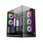 Xigmatek PANO II CURVED TG + 8FAN ARGB