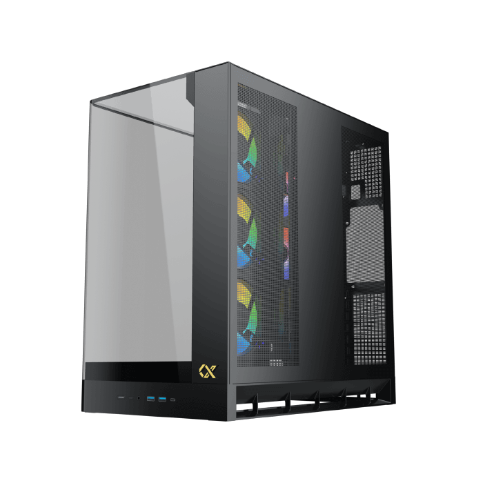 Xigmatek PANO II CURVED TG + 8FAN ARGB