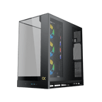 Xigmatek PANO II CURVED TG + 8FAN ARGB