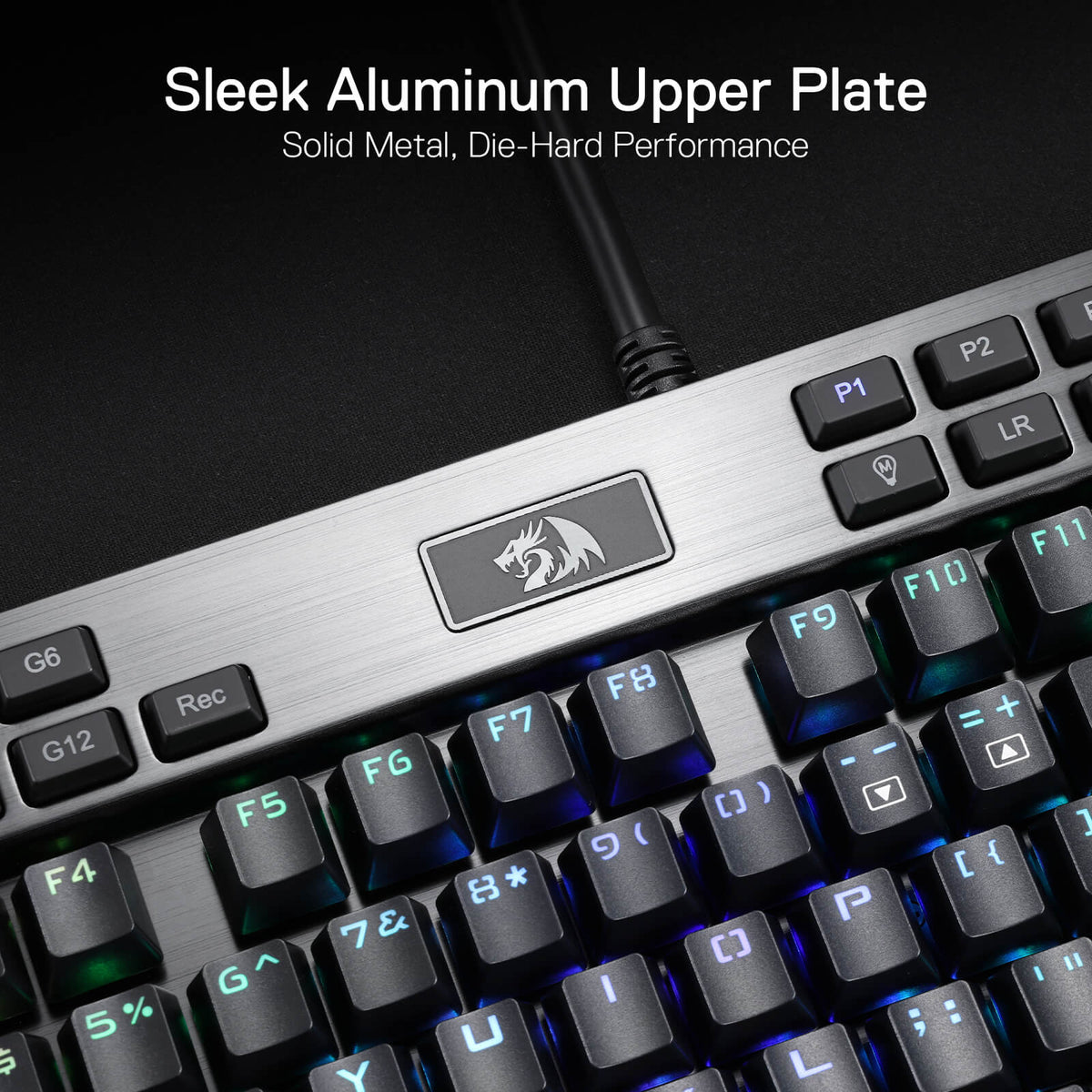 Redragon K550 Yama RGB Mechanical Gaming Keyboard Blue Switch - view 3