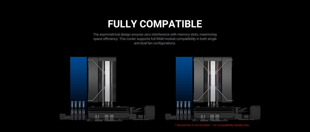 ID-COOLING SE-214-XT V2 ARGB CPU air cooler - view 3