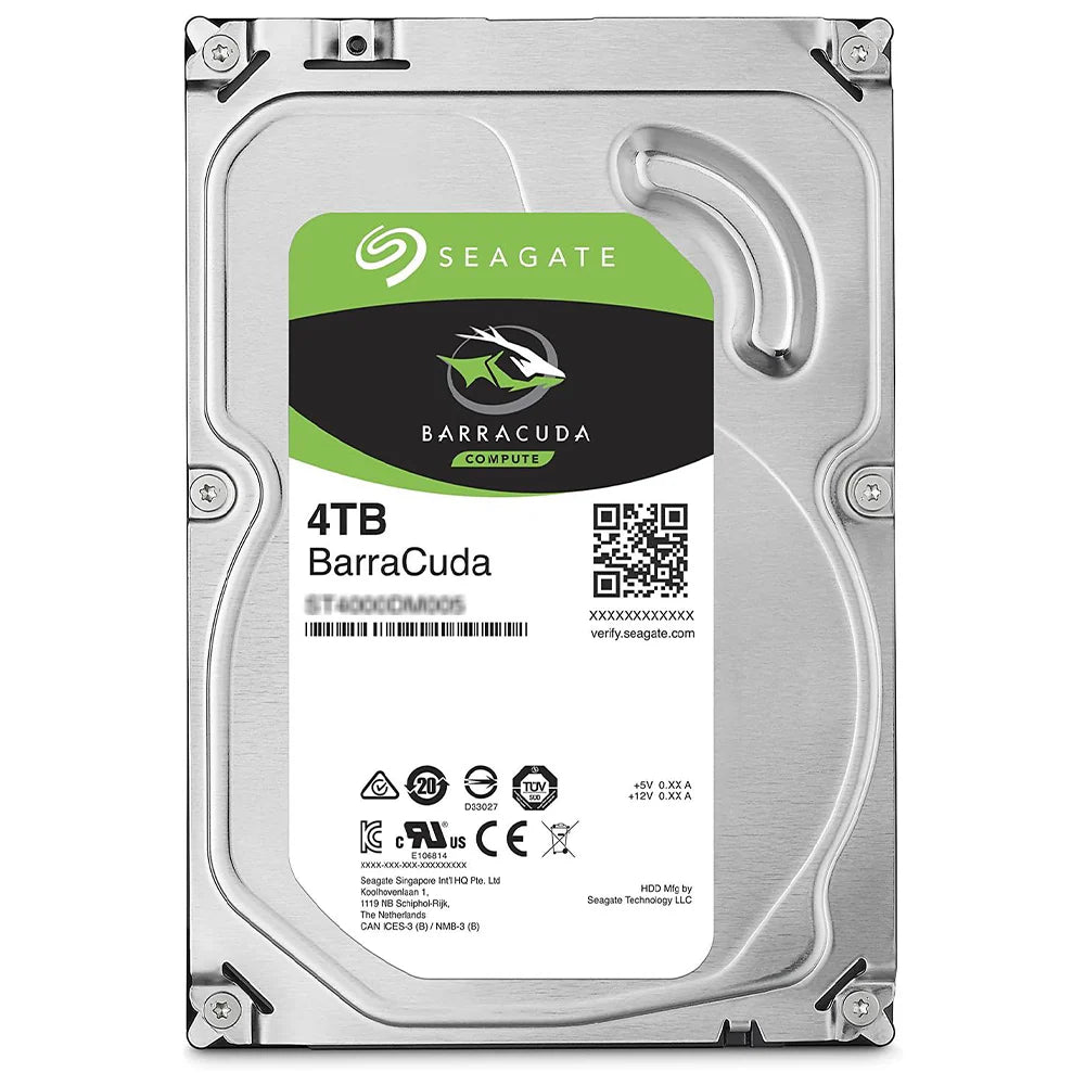 Seagate BarraCuda HDD 4TB