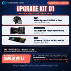 Upgrade Kit 01: Ryzen 5 5600 CPU, MSI B550M motherboard and 16GB DDR4 RAM - Compu Data Center Egypt