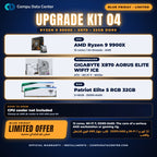 Upgrade Kit 04: Ryzen 9 9900X CPU, Gigabyte X870 AORUS ELITE motherboard and 32GB DDR5-6400 RAM - Compu Data Center Egypt