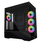 LIAN LI VECTOR V100R 4FAN ARGB WHITE / BLACK + POWER SR850