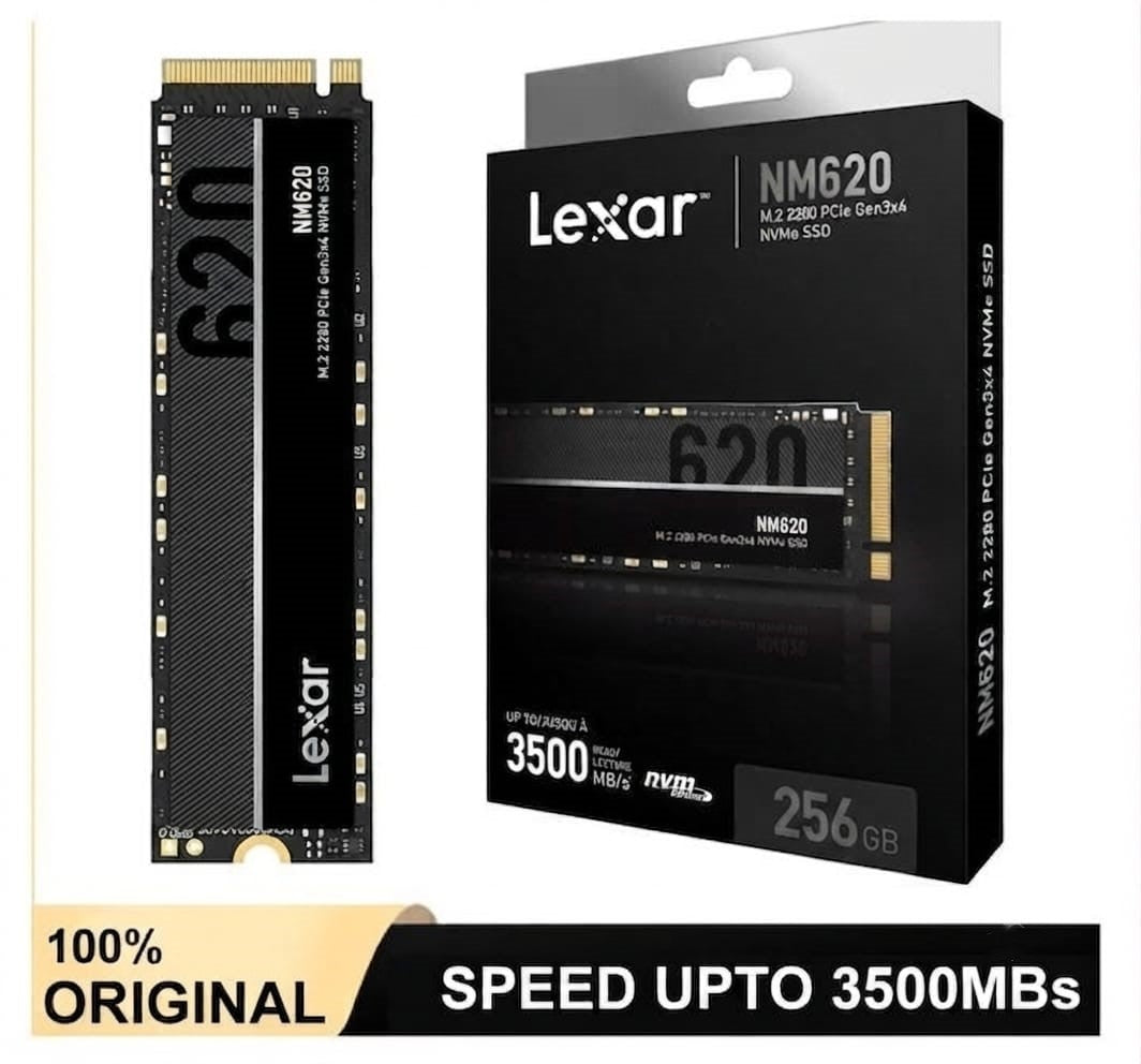 Lexar NM620 256GB M.2 NVMe SSD