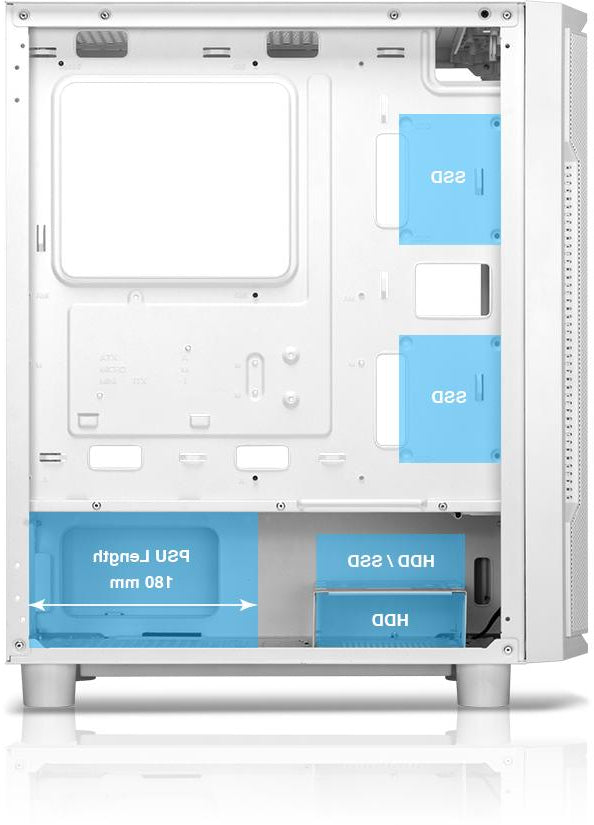 Gamdias ATHENA M6 Lite Mid Tower Gaming Case