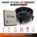 AMD Ryzen 5 5500GT Tray Processor + Fan | 6 Cores, 12 Threads, Radeon Graphics, Up to 4.4GHz