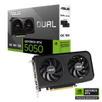 ASUS Dual GeForce RTX™ 5050 8GB GDDR6 OC Edition