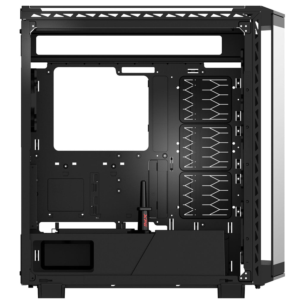 XPG BATTLECRUISER II Mid Tower Gaming Case with Core Reactor II 850W Power Supply