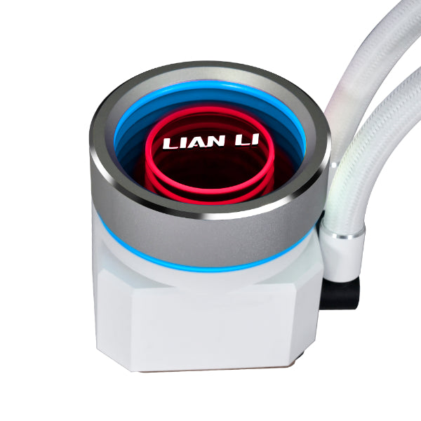 LIAN LI GALAHAD II TRINITY PERFORMANCE 360MM AIO WHITE LIQUID COOLER