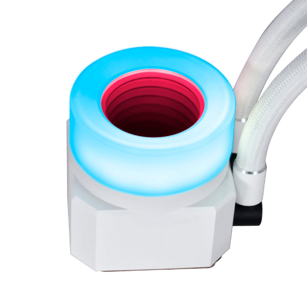 LIAN LI GALAHAD II TRINITY PERFORMANCE 360MM AIO WHITE LIQUID COOLER