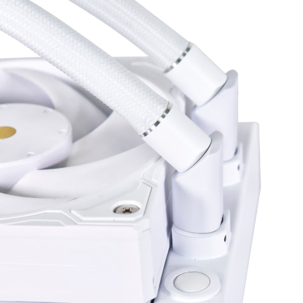 LIAN LI GALAHAD II TRINITY PERFORMANCE 360MM AIO WHITE LIQUID COOLER
