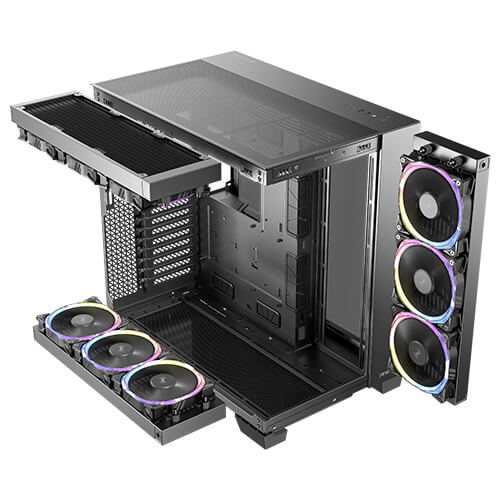 Antec C8 ARGB Full Tower Gaming Case ARCTIC / BLACK
