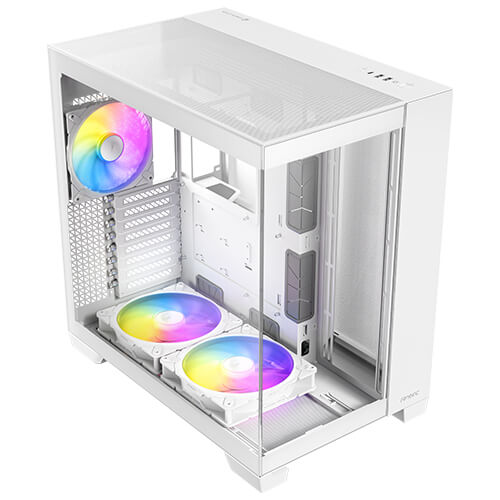 Antec C8 ARGB Full Tower Gaming Case - White