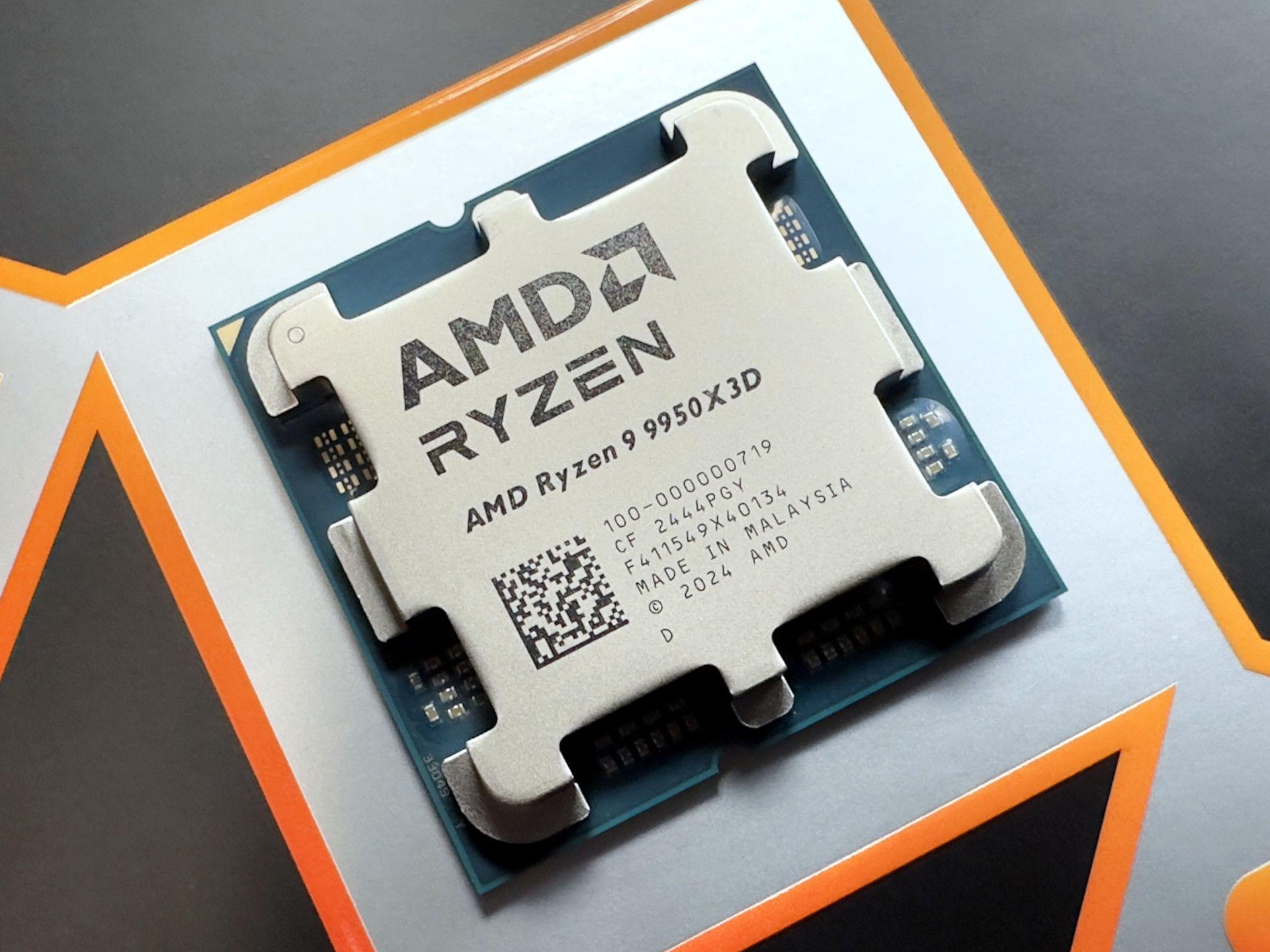 AMD Ryzen 9 9950X3D Tray Processor | 16 Cores, 32 Threads, 3D V-Cache, Up to 5.7GHz