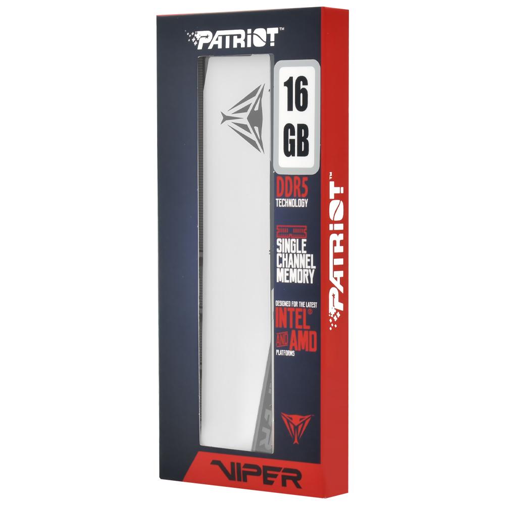 Patriot Elite 5 16GB DDR5-6000 CL30 UDIMM Desktop Memory