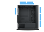 Xigmatek Hero II Mid Tower Gaming Case with Asgarde 750W Power Supply