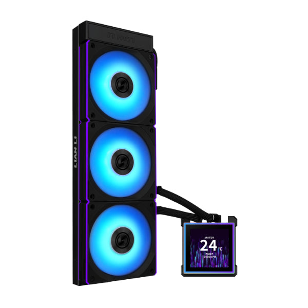 LIAN LI HYDROSHIFT II LCD-S 360TL 360MM AIO WHITE LIQUID COOLER