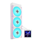 LIAN LI HYDROSHIFT II LCD-S 360TL 360MM AIO WHITE LIQUID COOLER