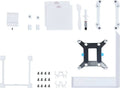 LIAN LI HYDROSHIFT LCD 360 360mm AIO white liquid CPU cooler