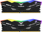 TeamGroup T-Force DELTA RGB 32GB (2×16GB) DDR5-6000 UDIMM Desktop Memory