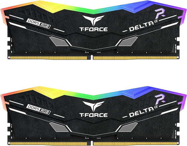 TeamGroup T-Force DELTA RGB 64GB (2×32GB) DDR5-6000 UDIMM Desktop Memory