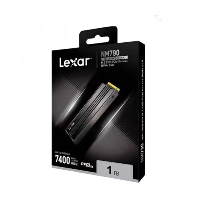 Lexar NM790 1TB M.2 NVMe PCIe Gen4 SSD WITH HEATSINK