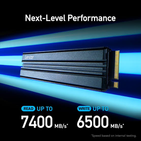 Lexar NM790 1TB M.2 NVMe PCIe Gen4 SSD WITH HEATSINK