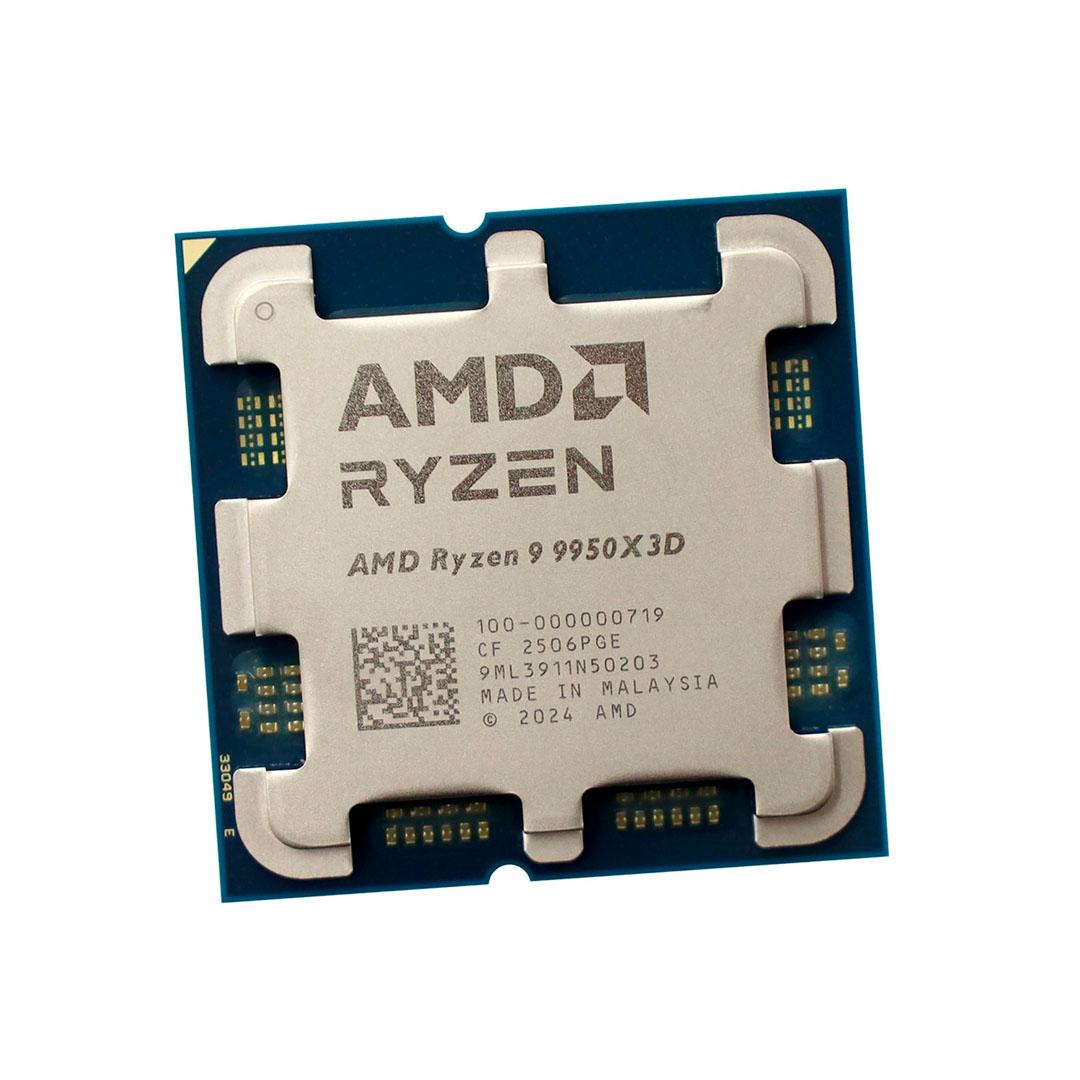 AMD Ryzen 9 9950X3D Tray Processor | 16 Cores, 32 Threads, 3D V-Cache, Up to 5.7GHz