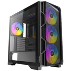 Antec AX1000 Mid Tower Gaming Case with 4 ARGB Fans