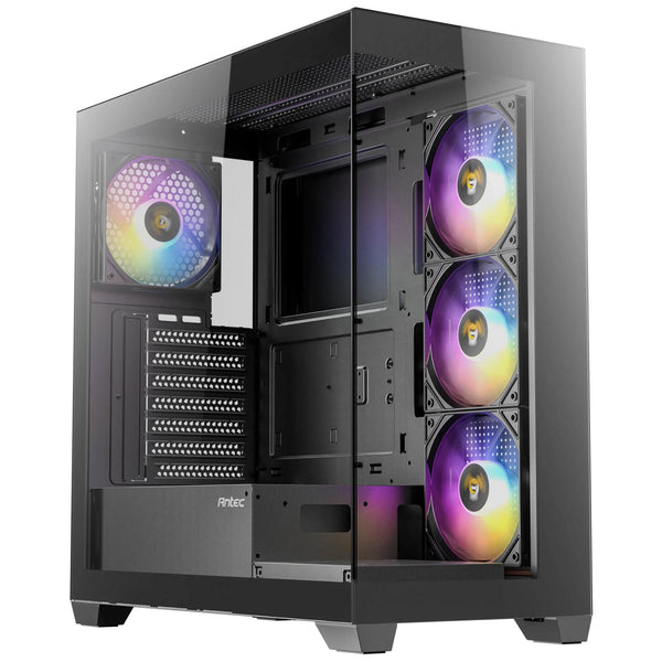 Antec CX300 Mid Tower Panoramic Gaming Case + B750W Power Supply ARCTIC / BLACK