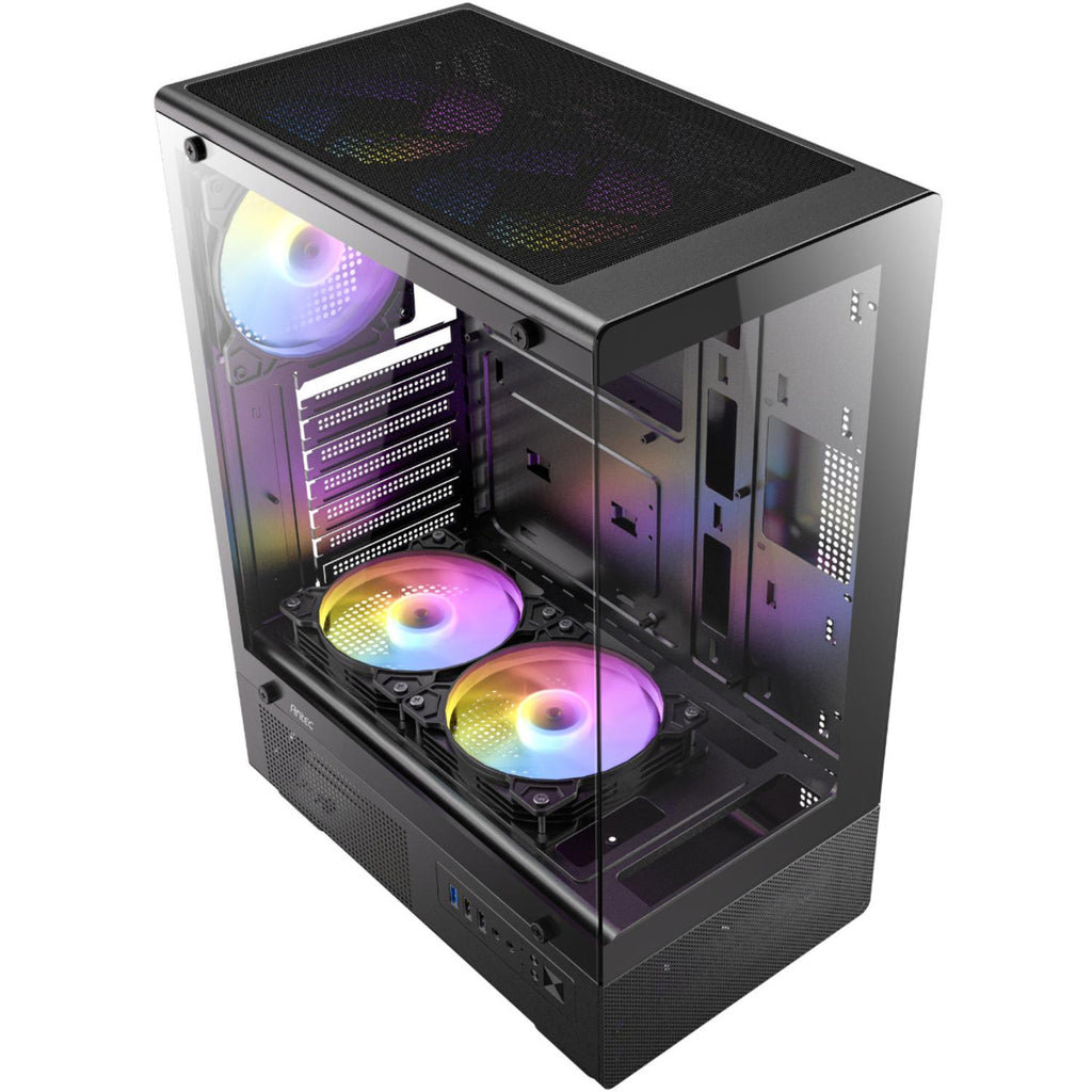 Antec VCX300 Mid Tower Gaming Case with V650W Power Supply