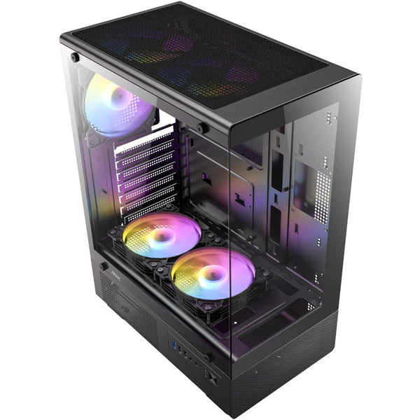 Antec VCX300 Mid Tower Gaming Case with V650W Power Supply