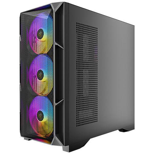 Antec AX1000 Mid Tower Gaming Case with 4 ARGB Fans