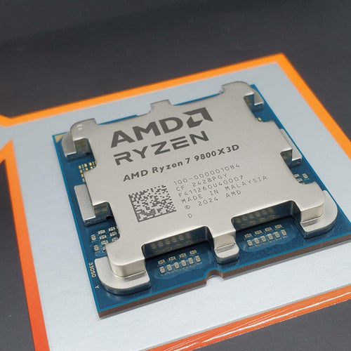 AMD Ryzen 7 9800X3D Tray Processor | 8 Cores, 16 Threads, 3D V-Cache, Up to 5.2GHz