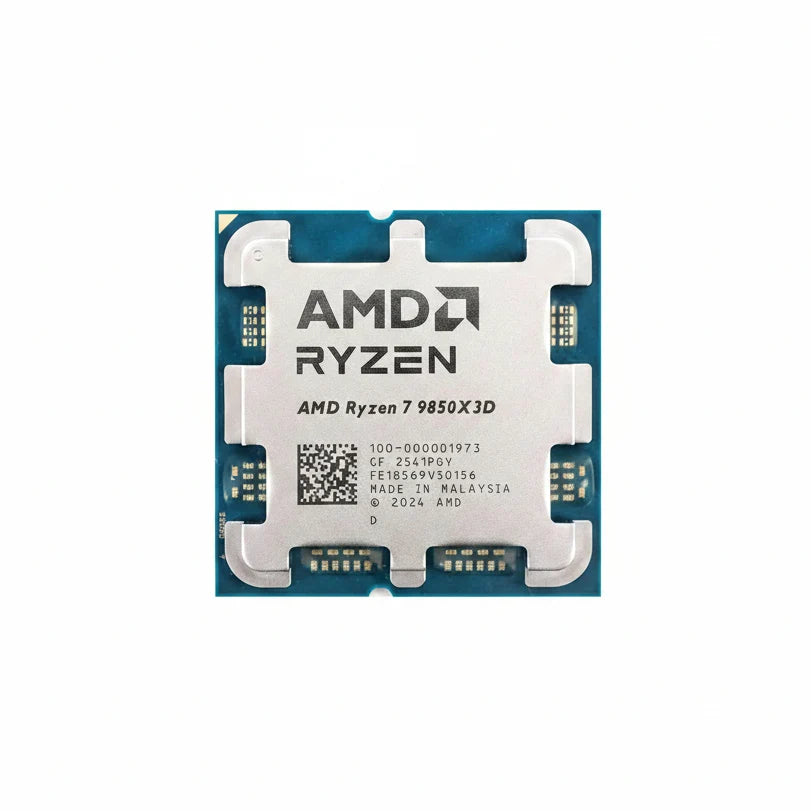 AMD Ryzen 7 9850X3D TRAY Desktop Processor | 8 Cores, 16 Threads, 3D V-Cache, Up to 5.6GHz