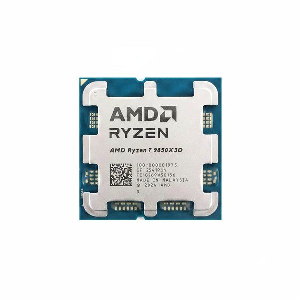 AMD Ryzen 7 9850X3D TRAY Desktop Processor | 8 Cores, 16 Threads, 3D V-Cache, Up to 5.6GHz