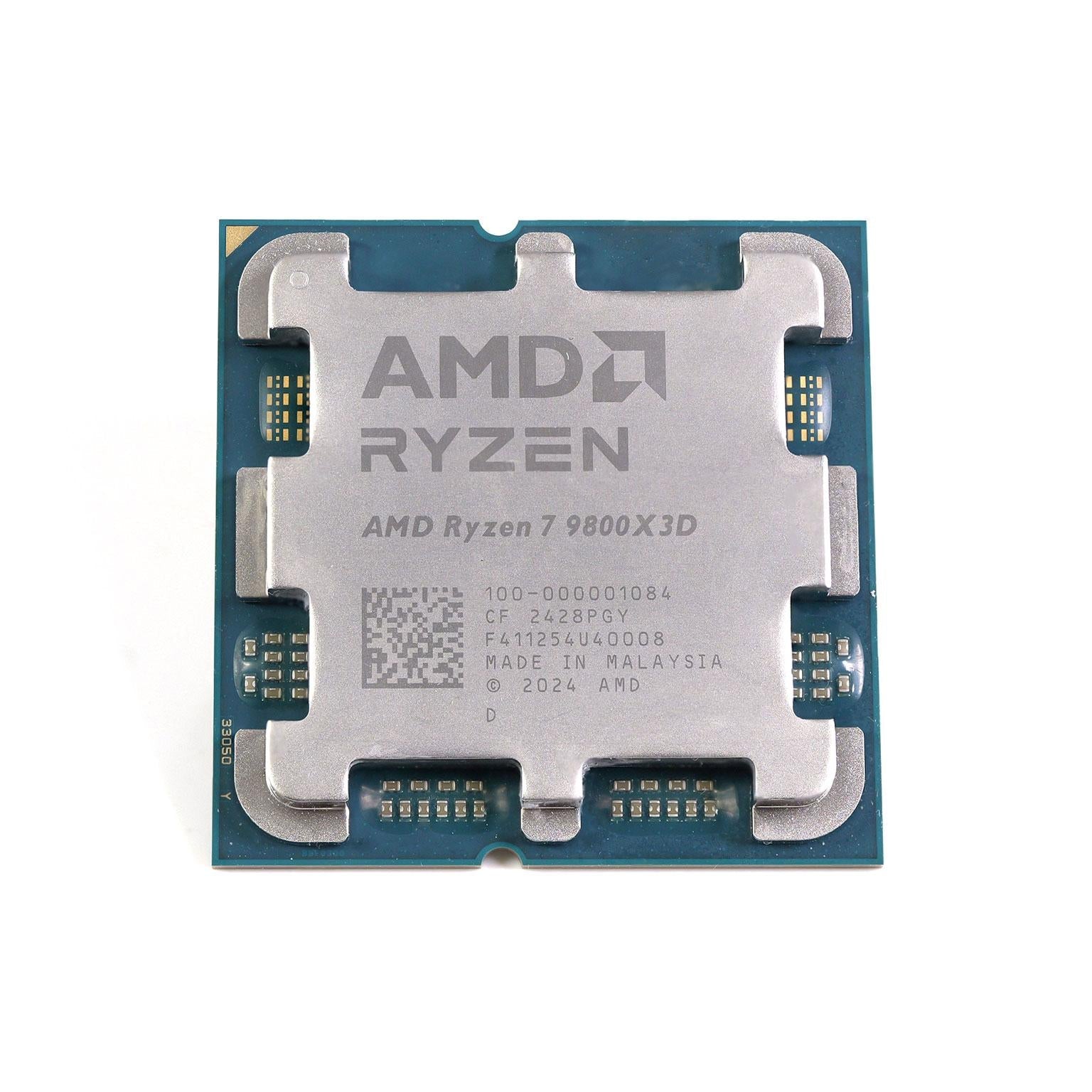 AMD Ryzen 7 9800X3D Tray Processor | 8 Cores, 16 Threads, 3D V-Cache, Up to 5.2GHz