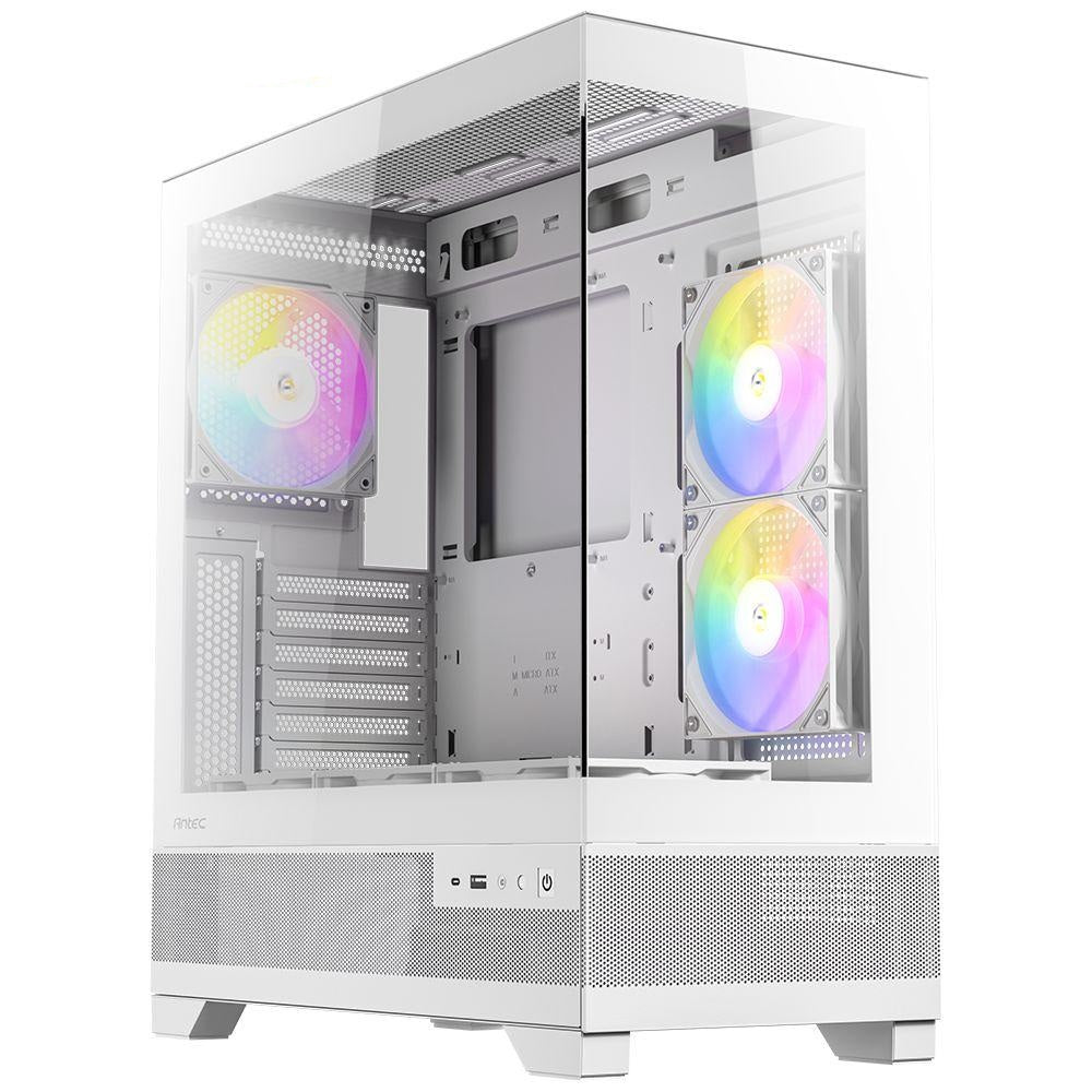 Antec CX700 Mid Tower Panoramic Gaming Case with CSK 850W Power Supply - White