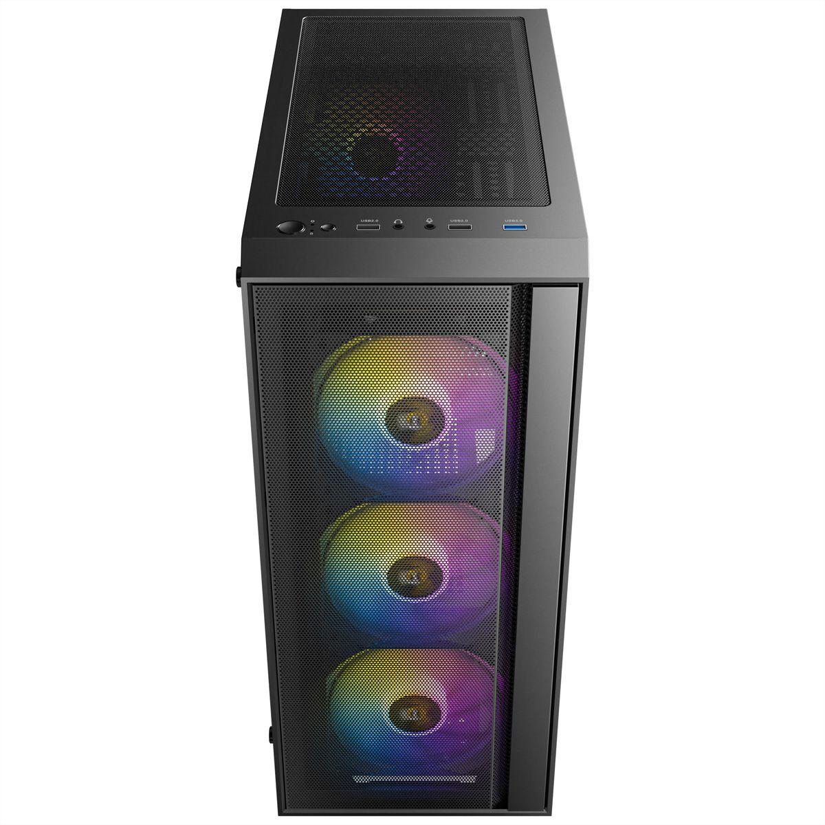 Antec AX65 Mid Tower Gaming Case with V650W Power Supply
