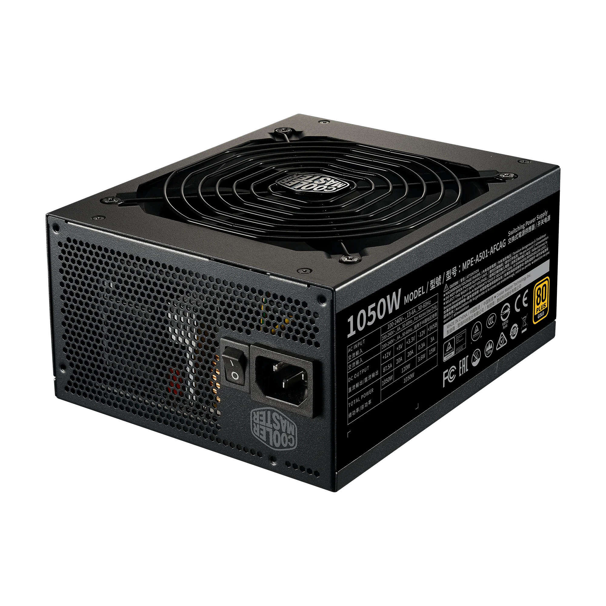 Cooler Master MWE Gold 1050 V2 ATX 3.1 Fully Modular Power Supply