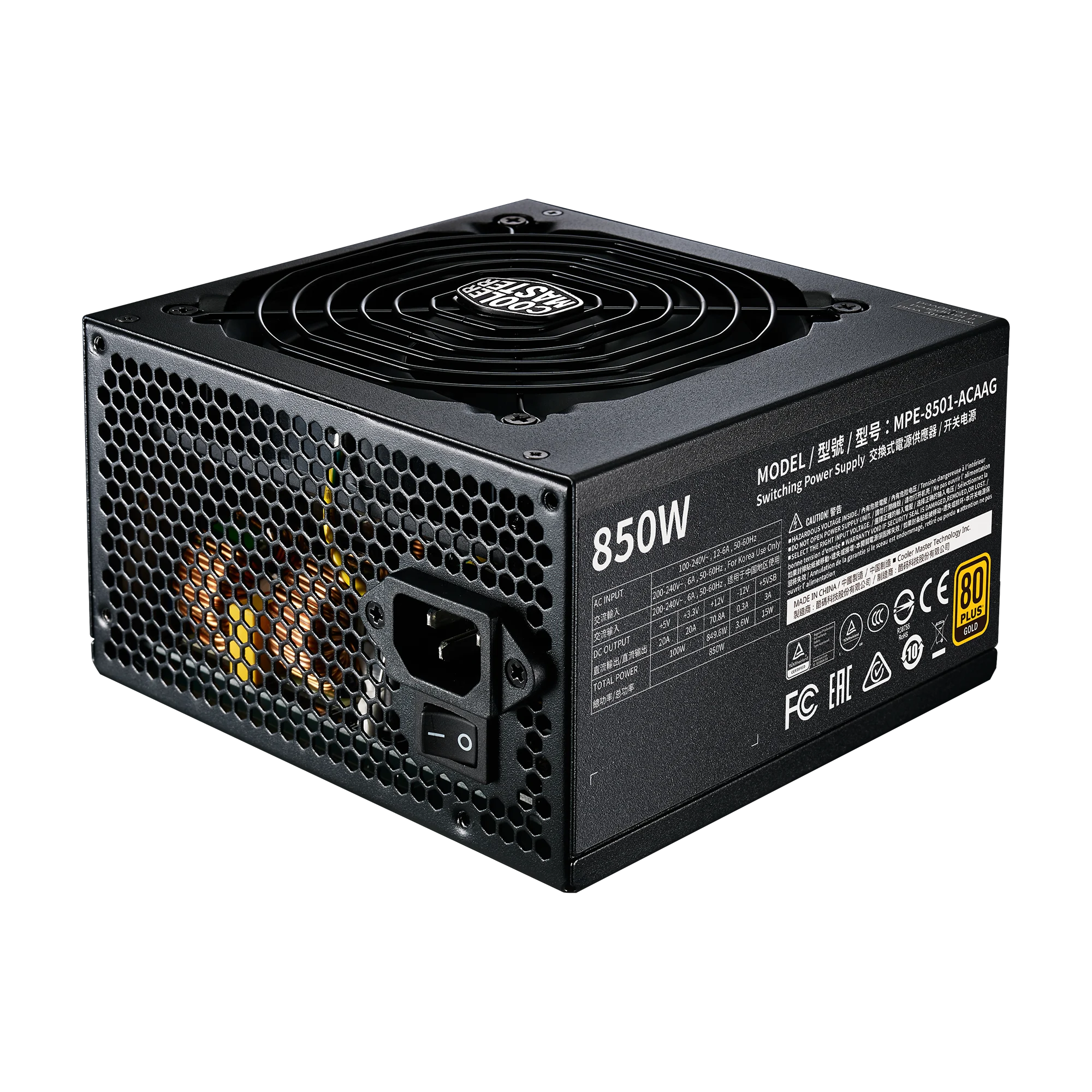 Cooler Master MWE Gold 850 V2 Fully Modular Power Supply
