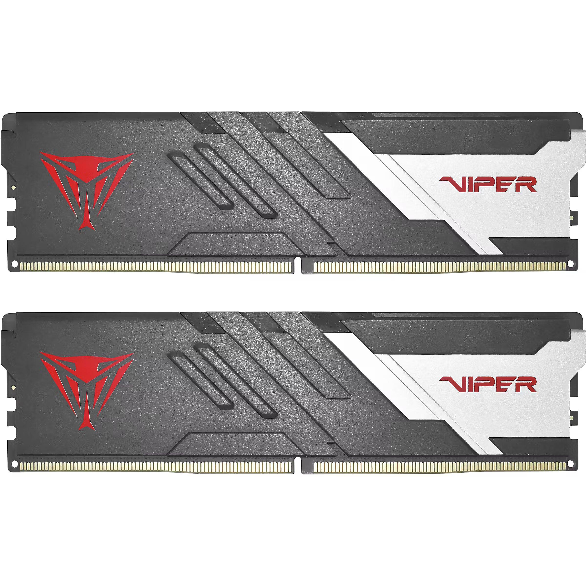 Patriot Venom 32GB (2×16GB) DDR5-6400 CL32 UDIMM Desktop Memory